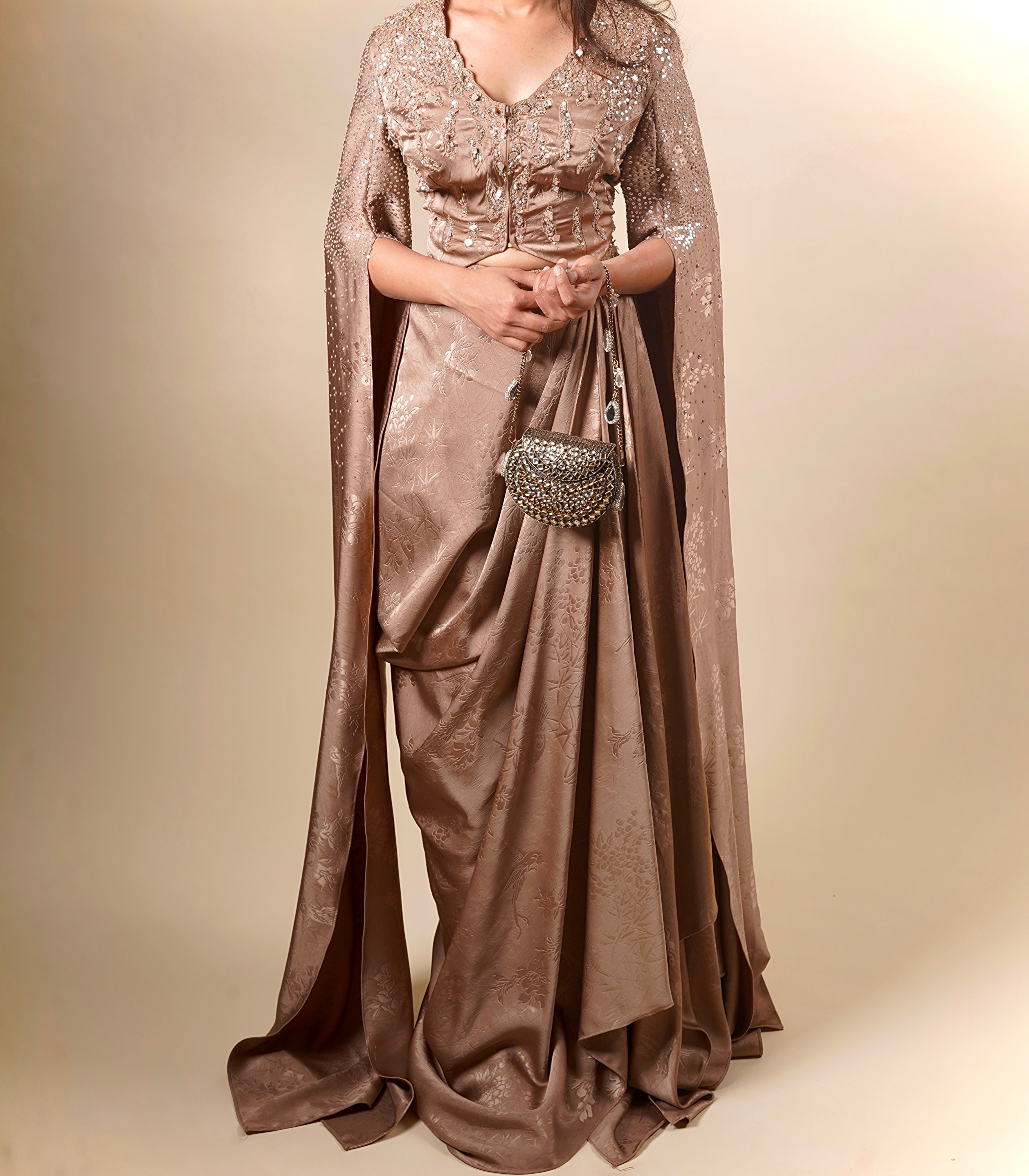 Celestia handcrafted drape