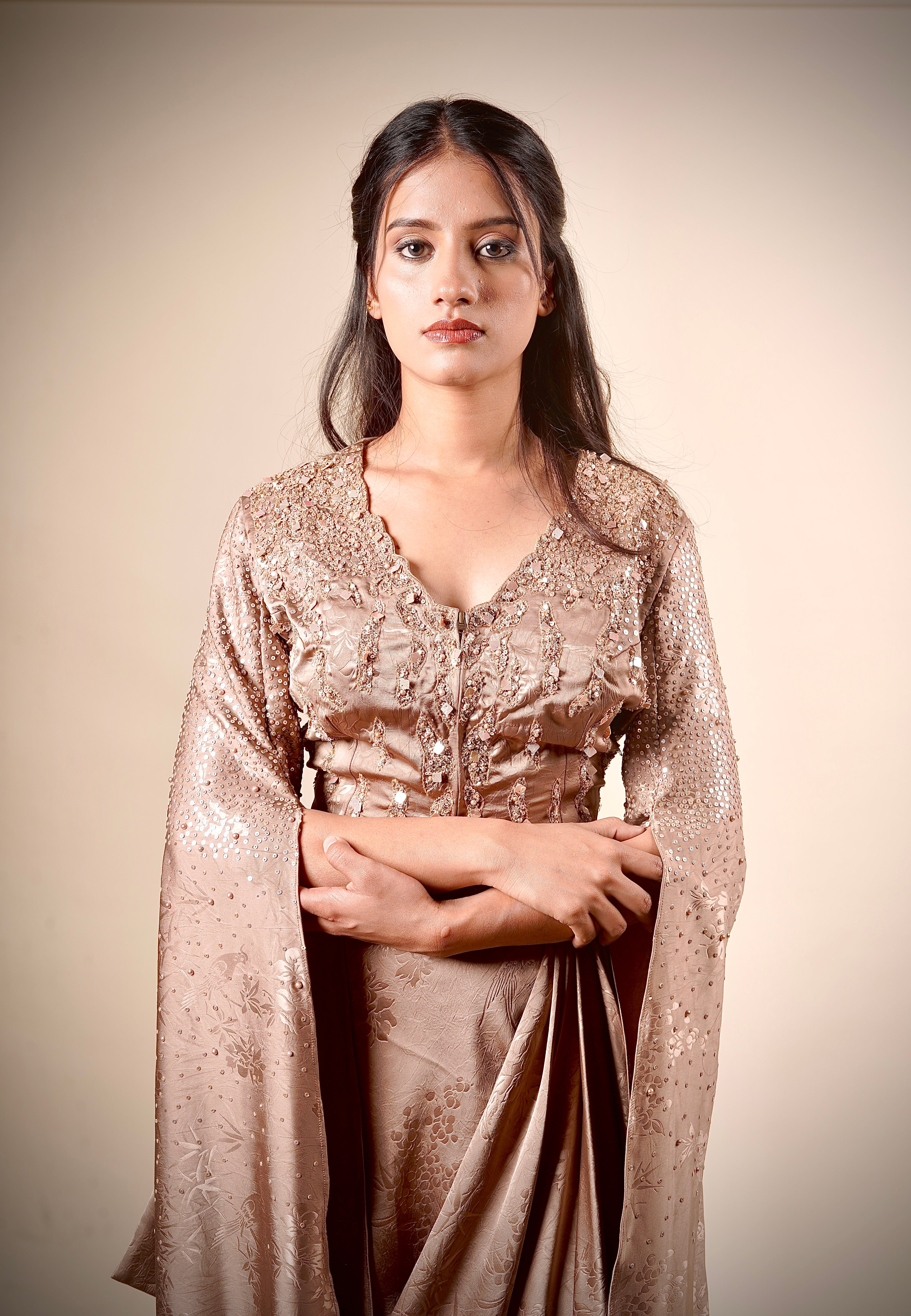Celestia handcrafted drape