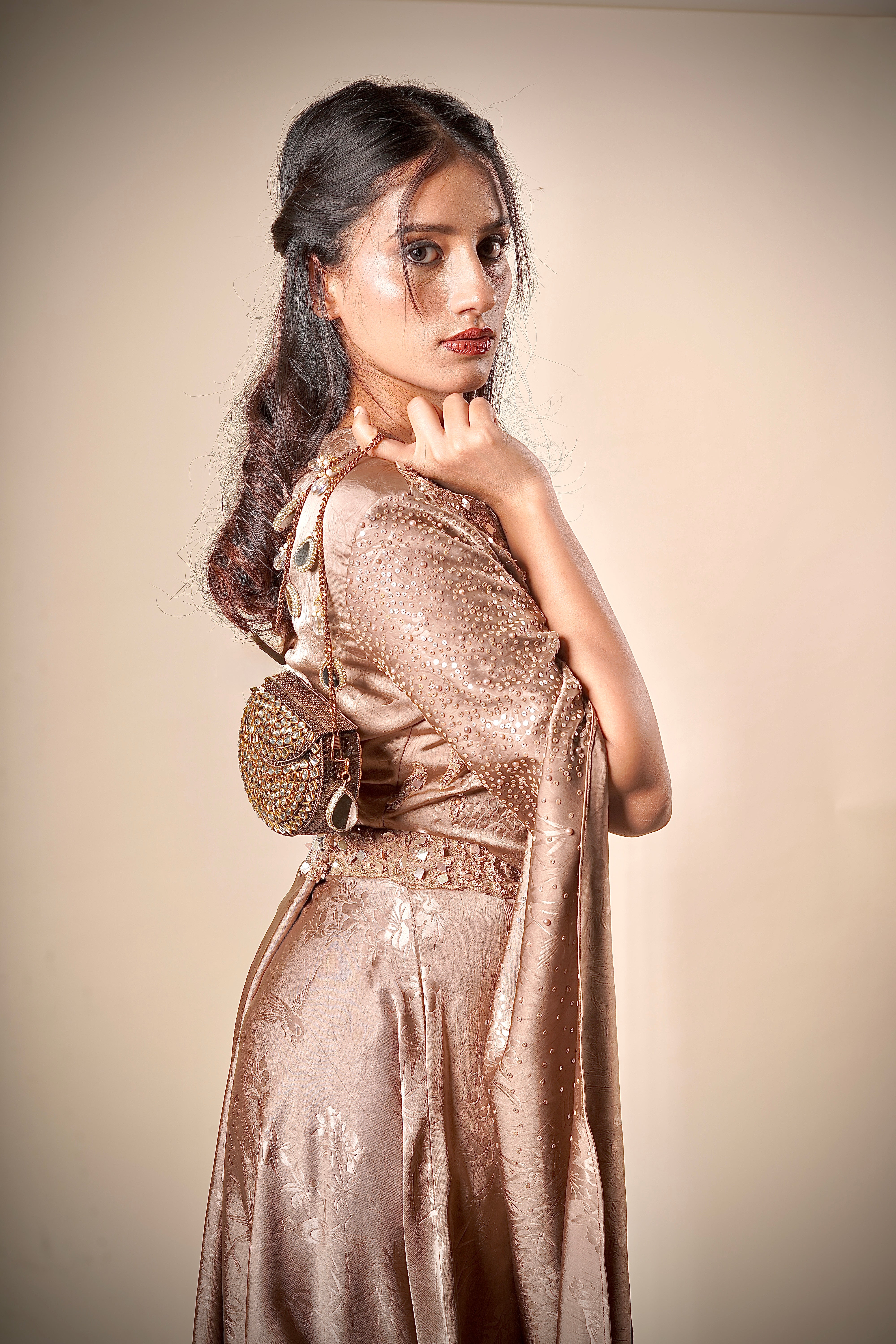 Celestia handcrafted drape