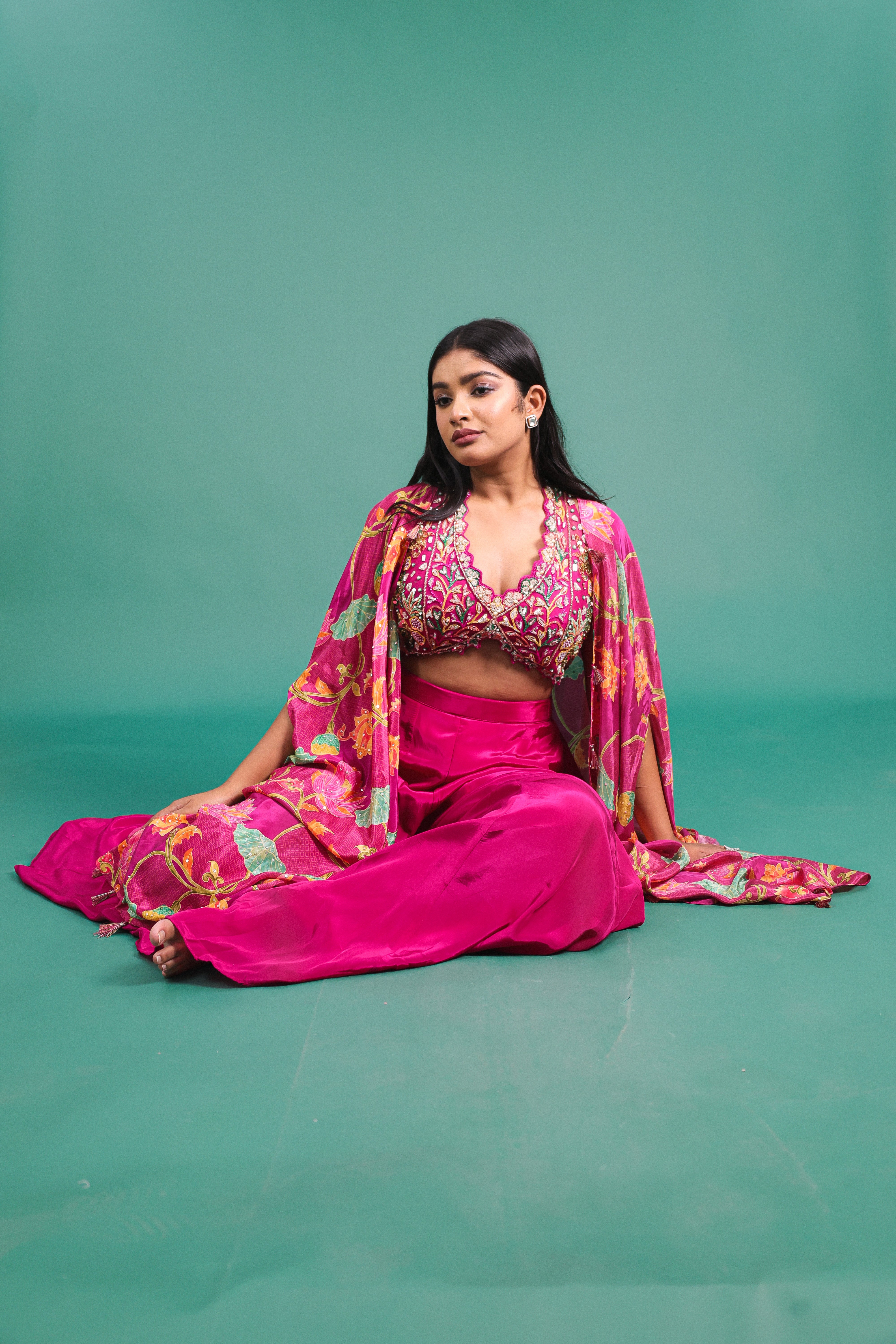Luxe cape 3 piece set