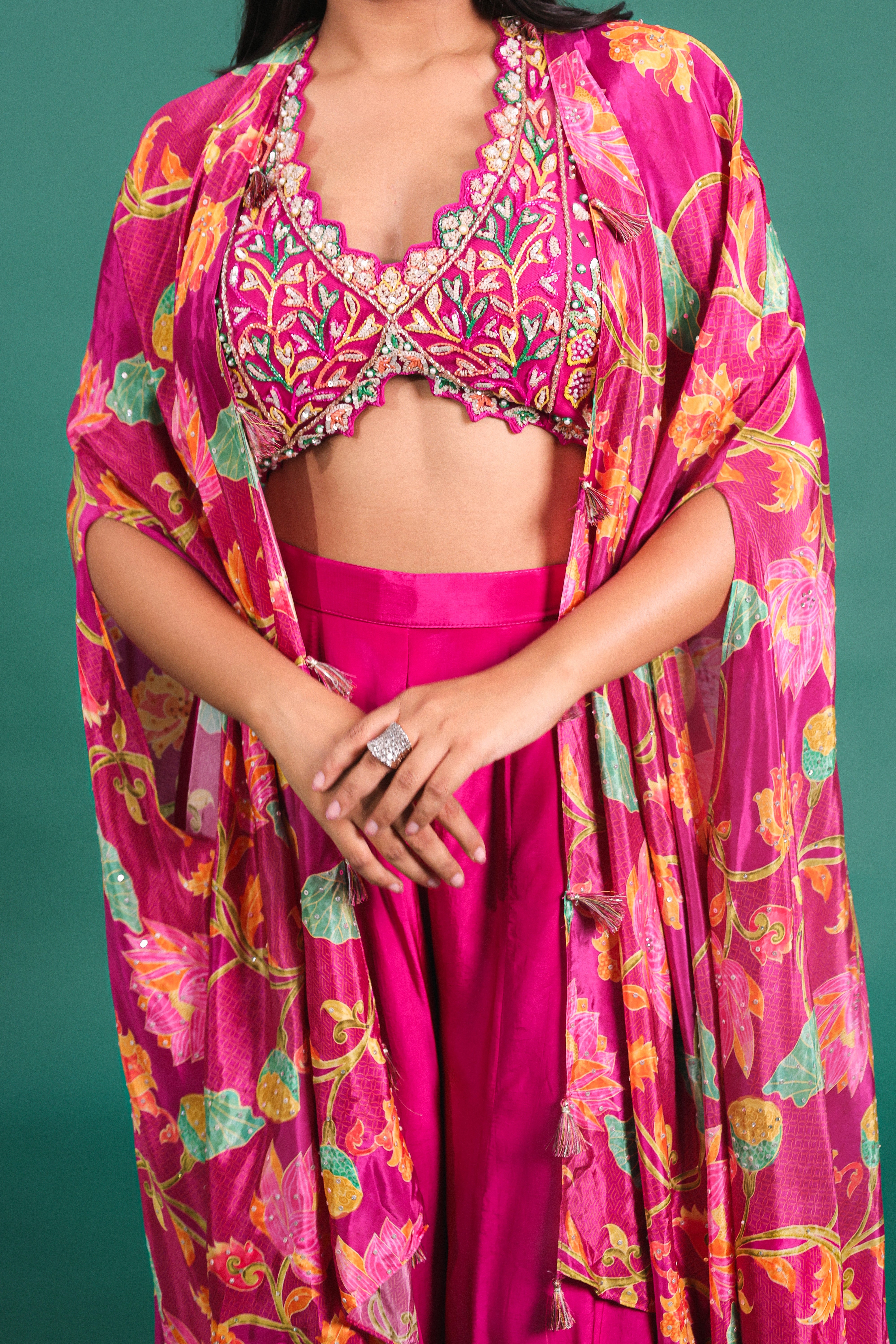Luxe cape 3 piece set