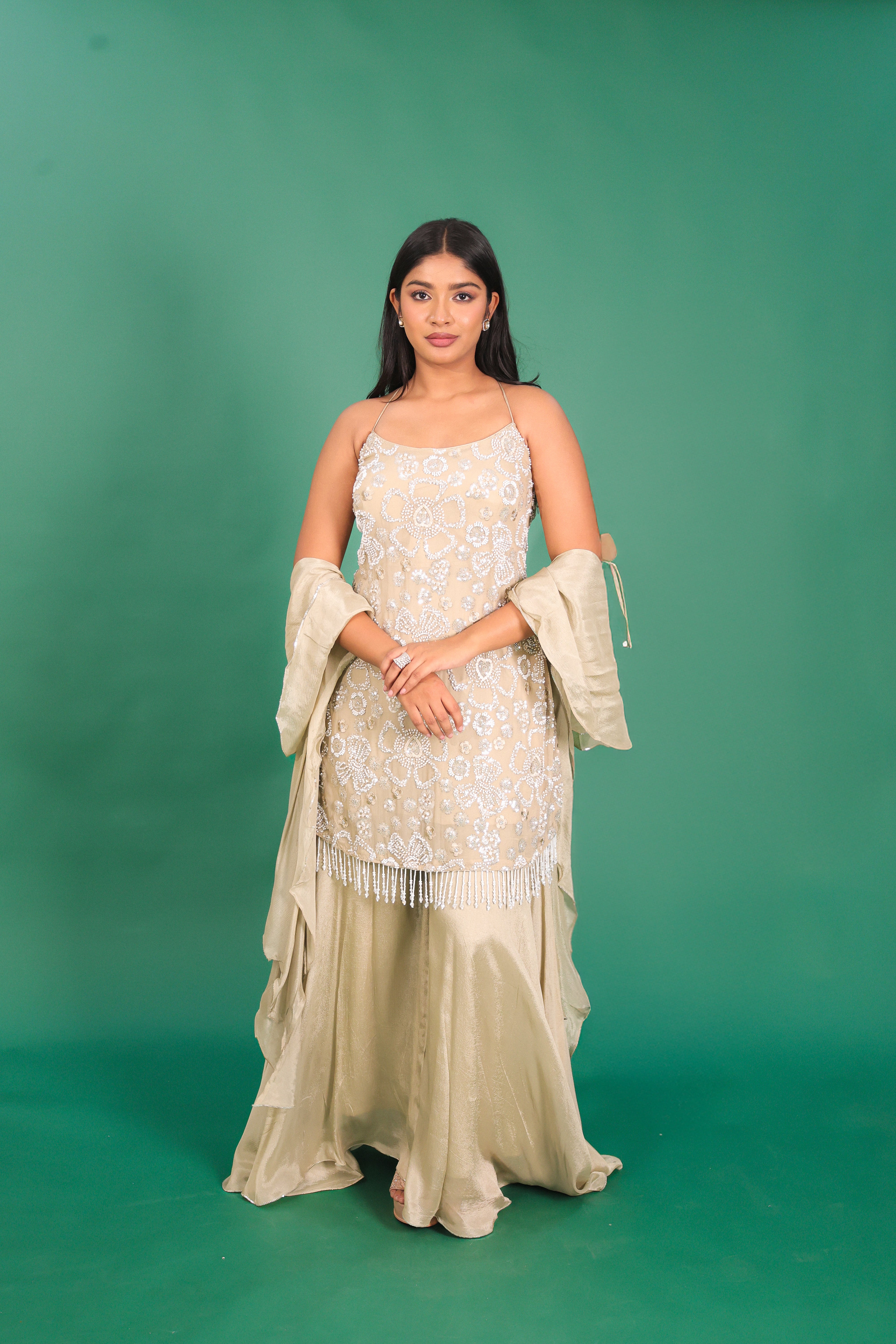 MODERN SHARARA SET