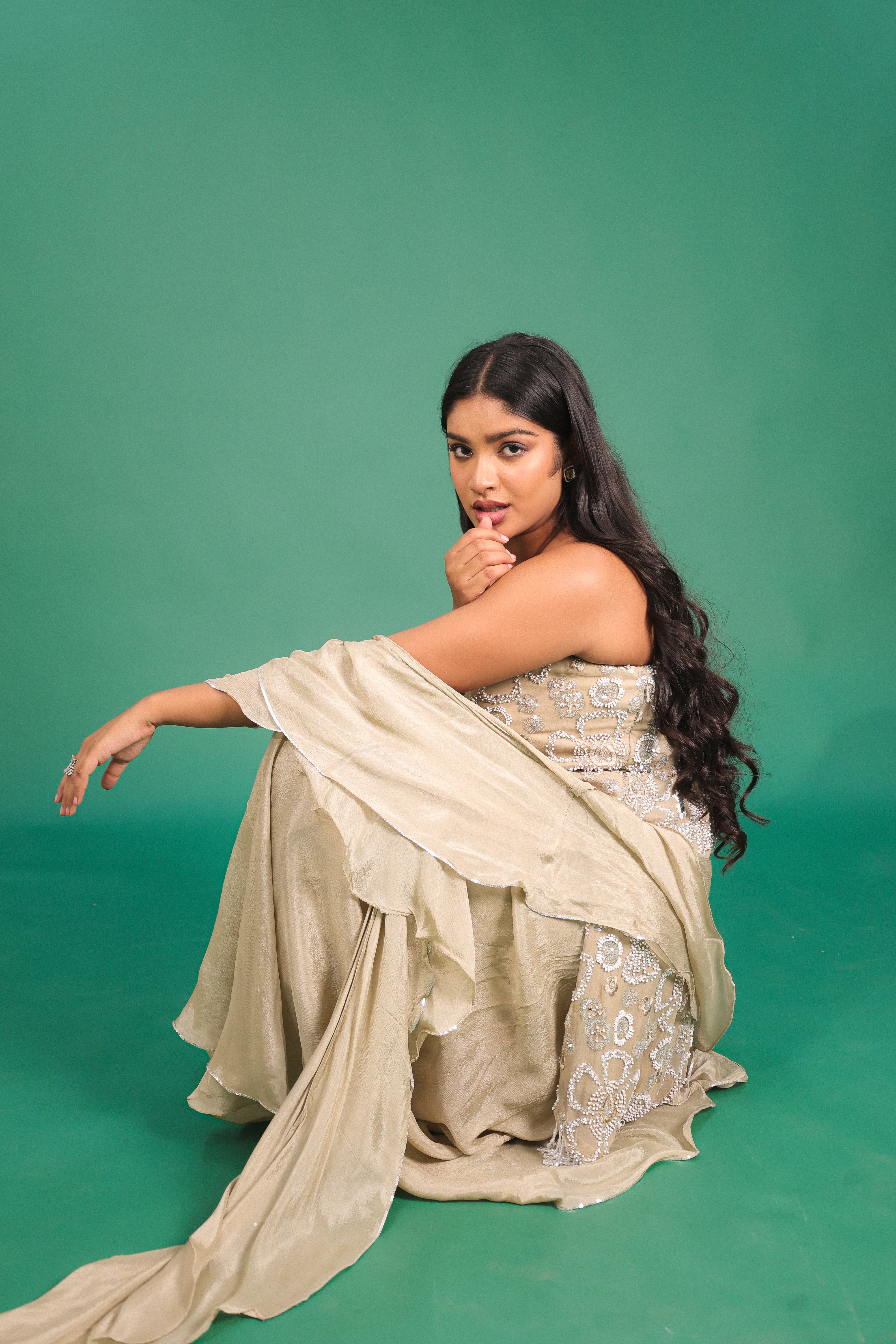 MODERN SHARARA SET