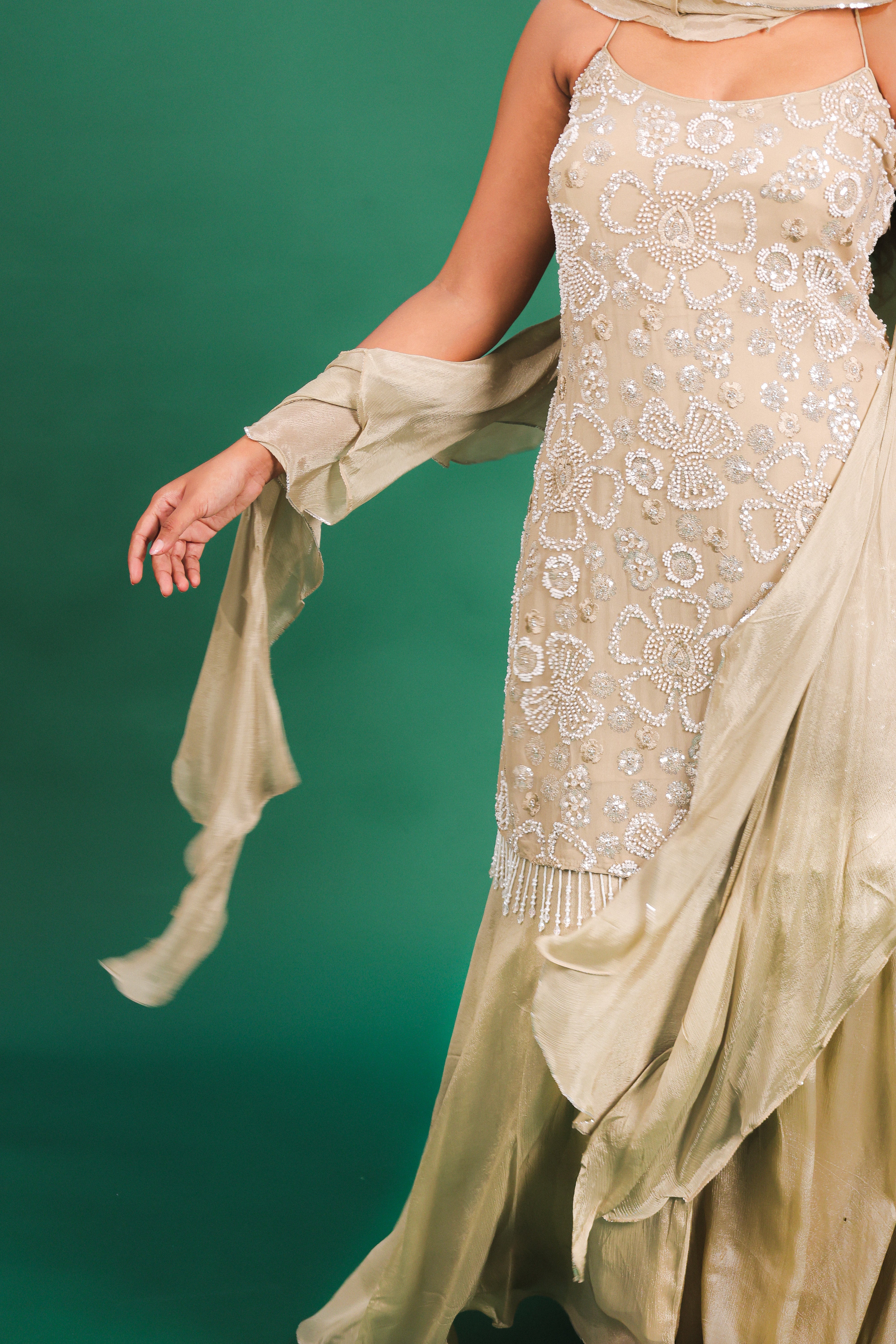 MODERN SHARARA SET