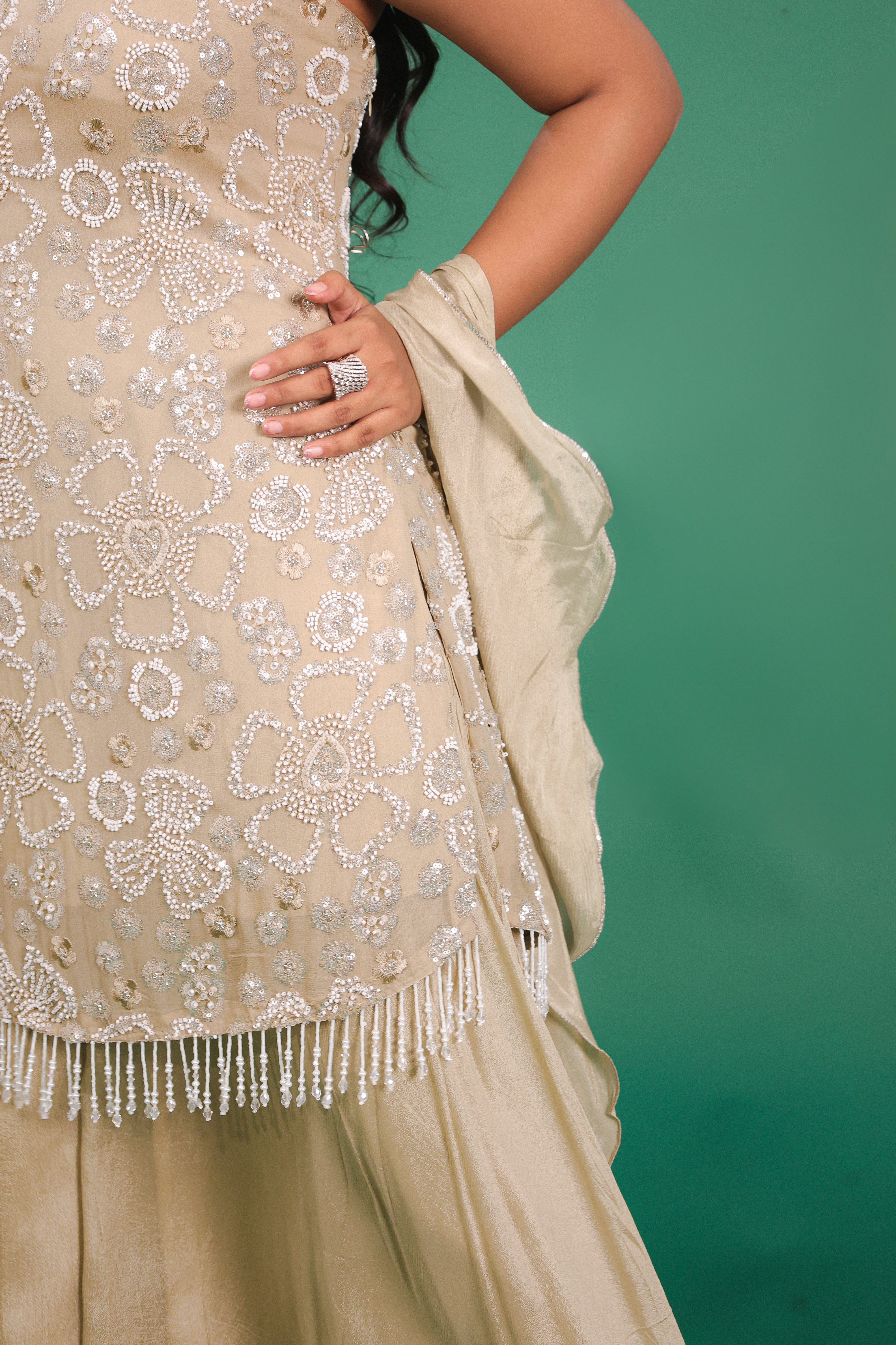 MODERN SHARARA SET