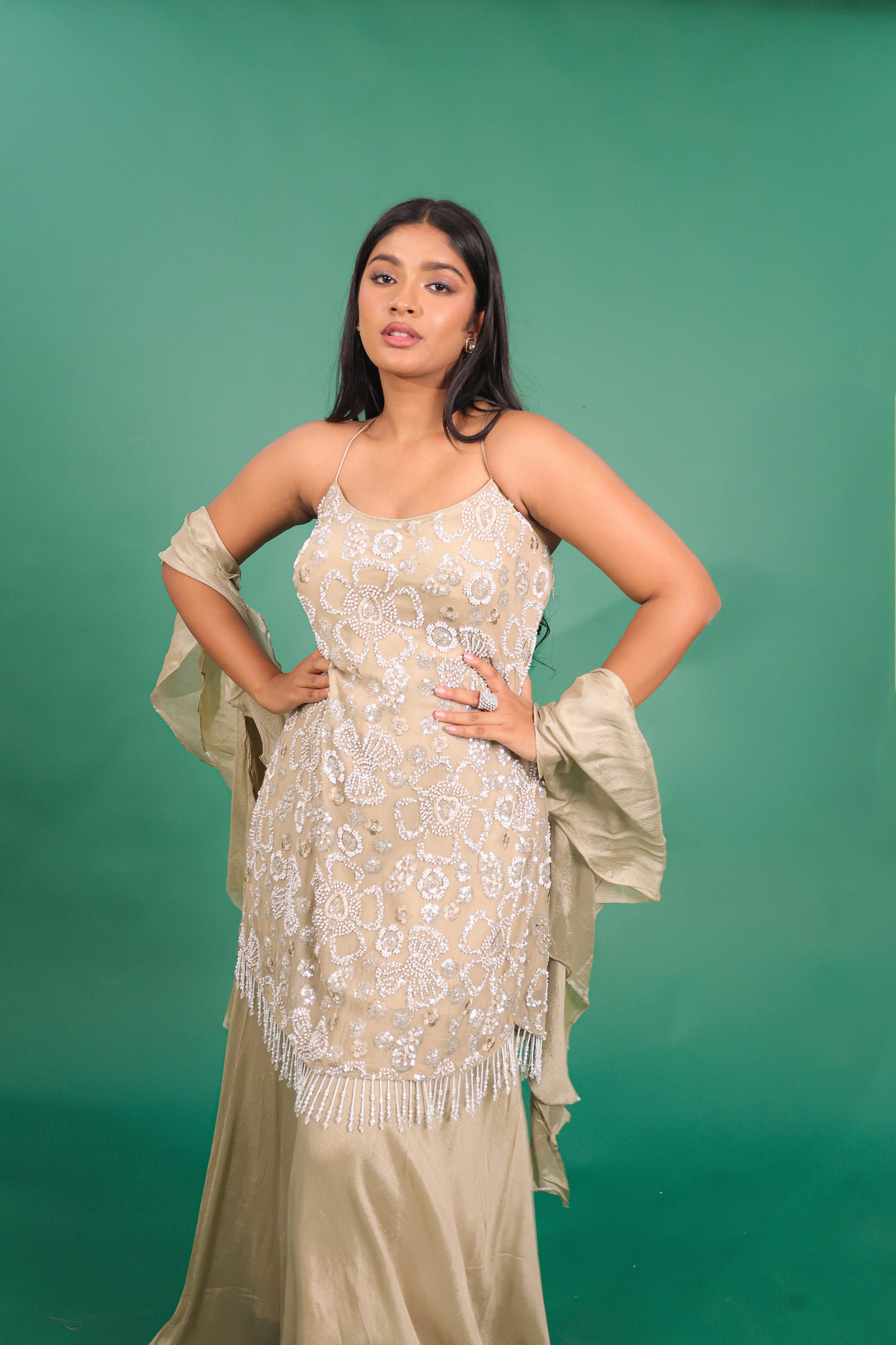 MODERN SHARARA SET