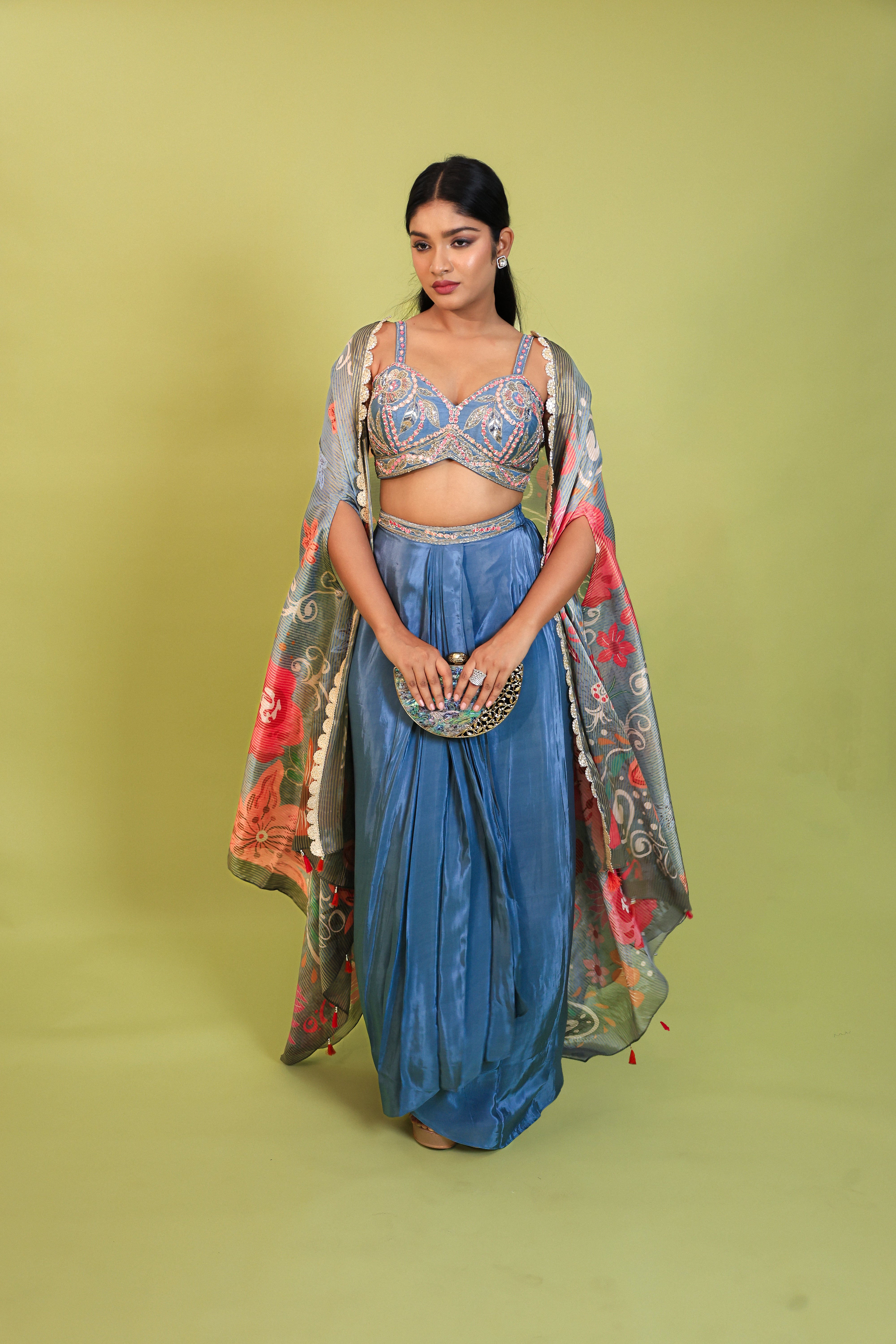 Luxe cape 3 piece set