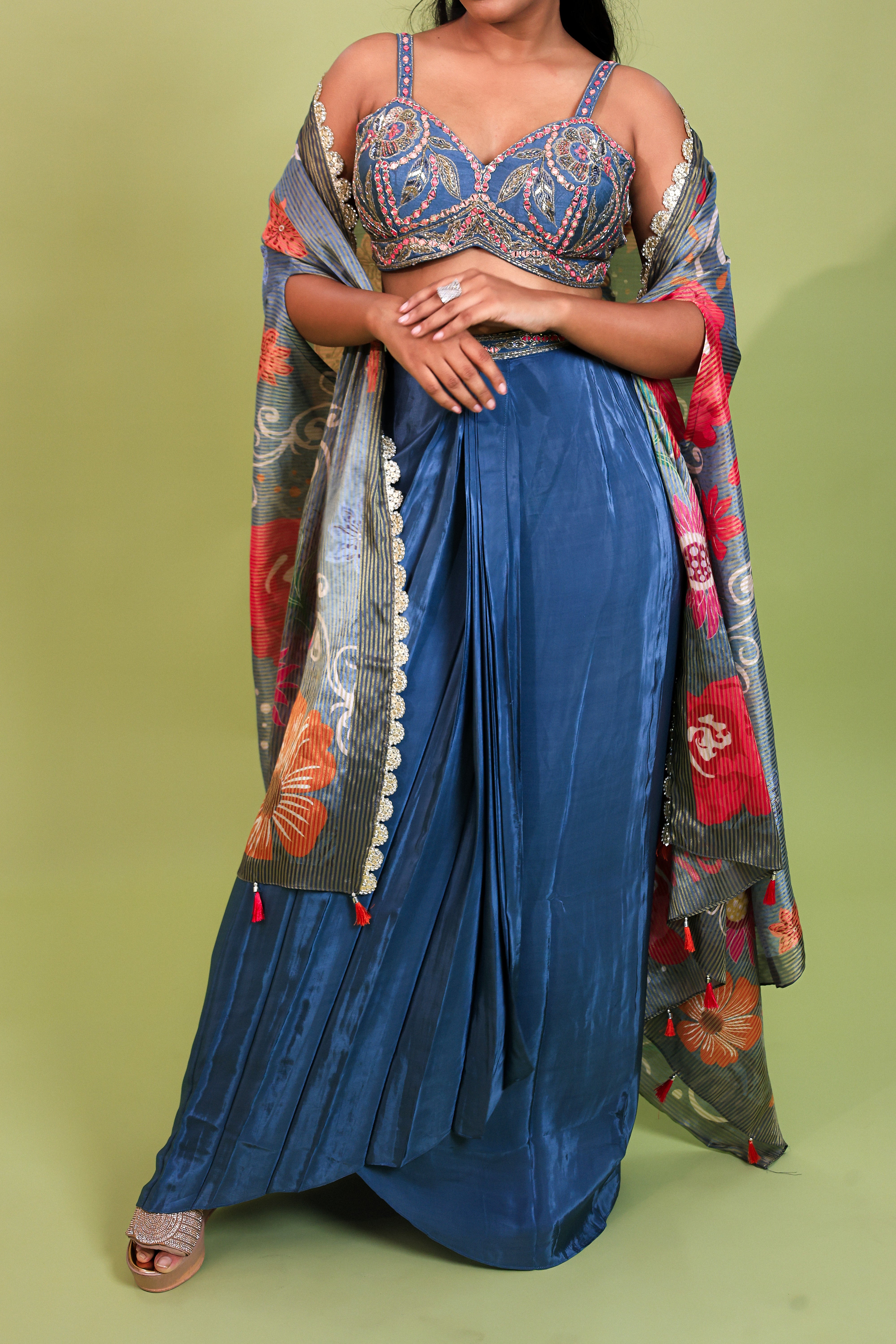 Luxe cape 3 piece set