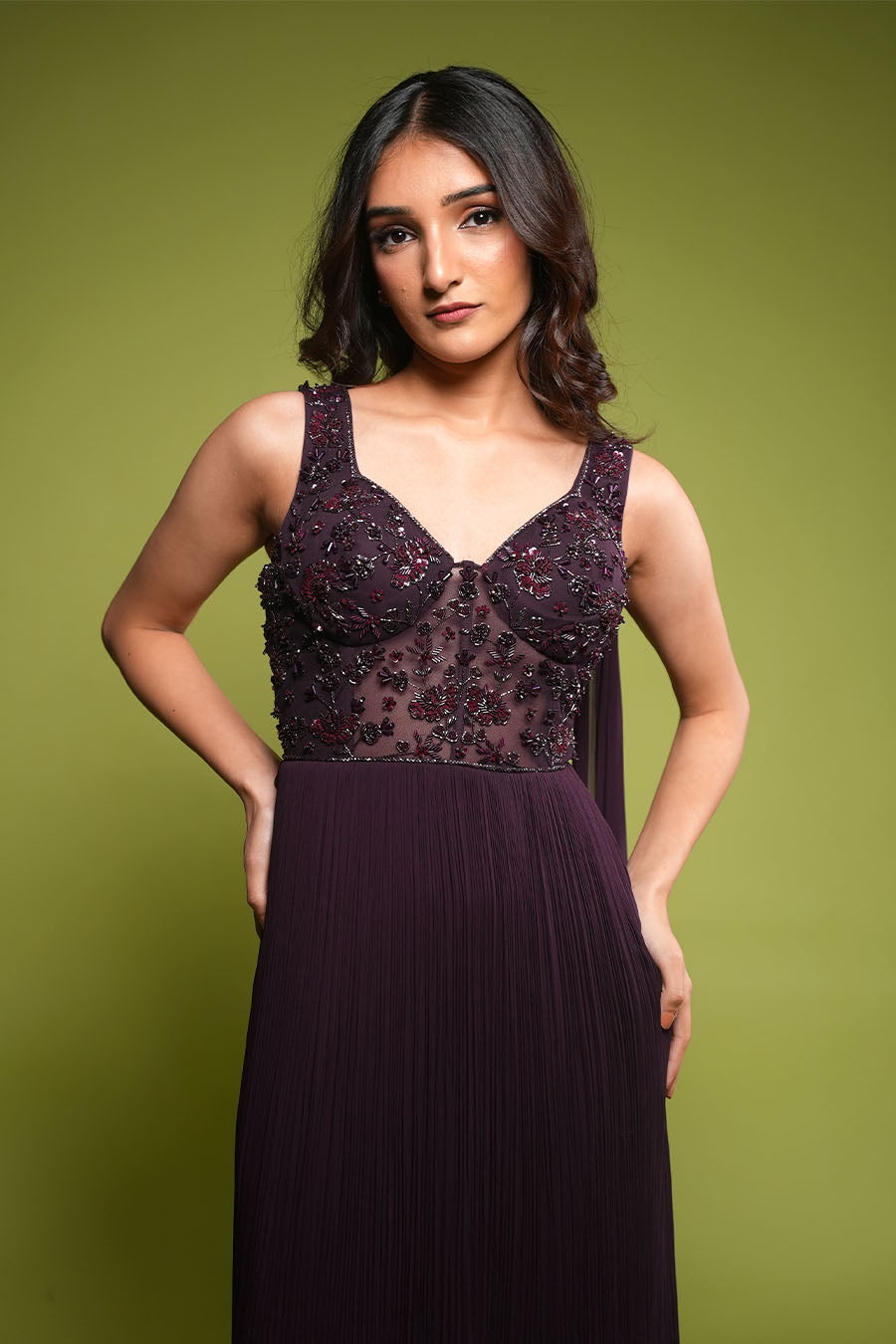 modern gown