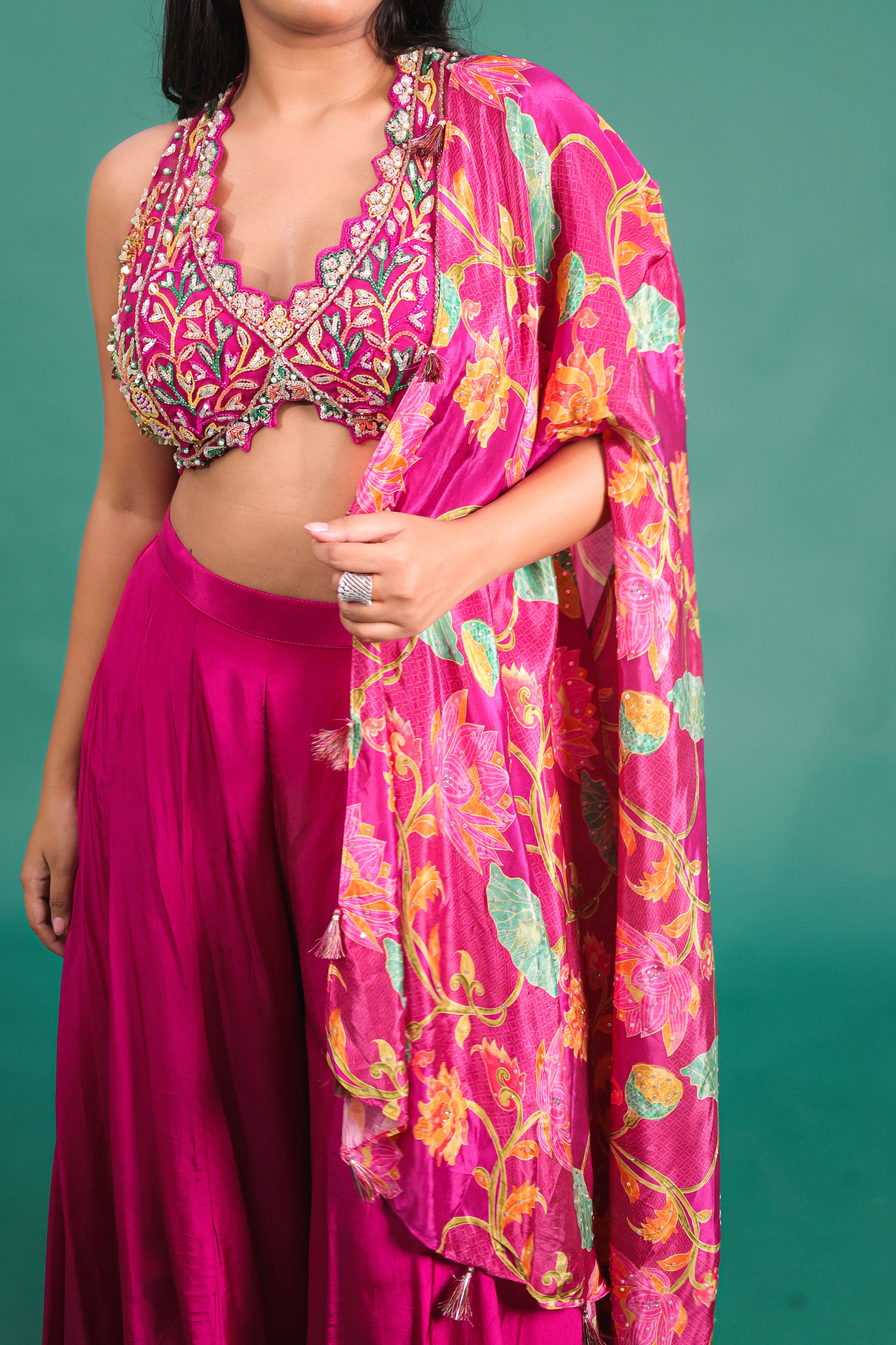 Luxe cape 3 piece set