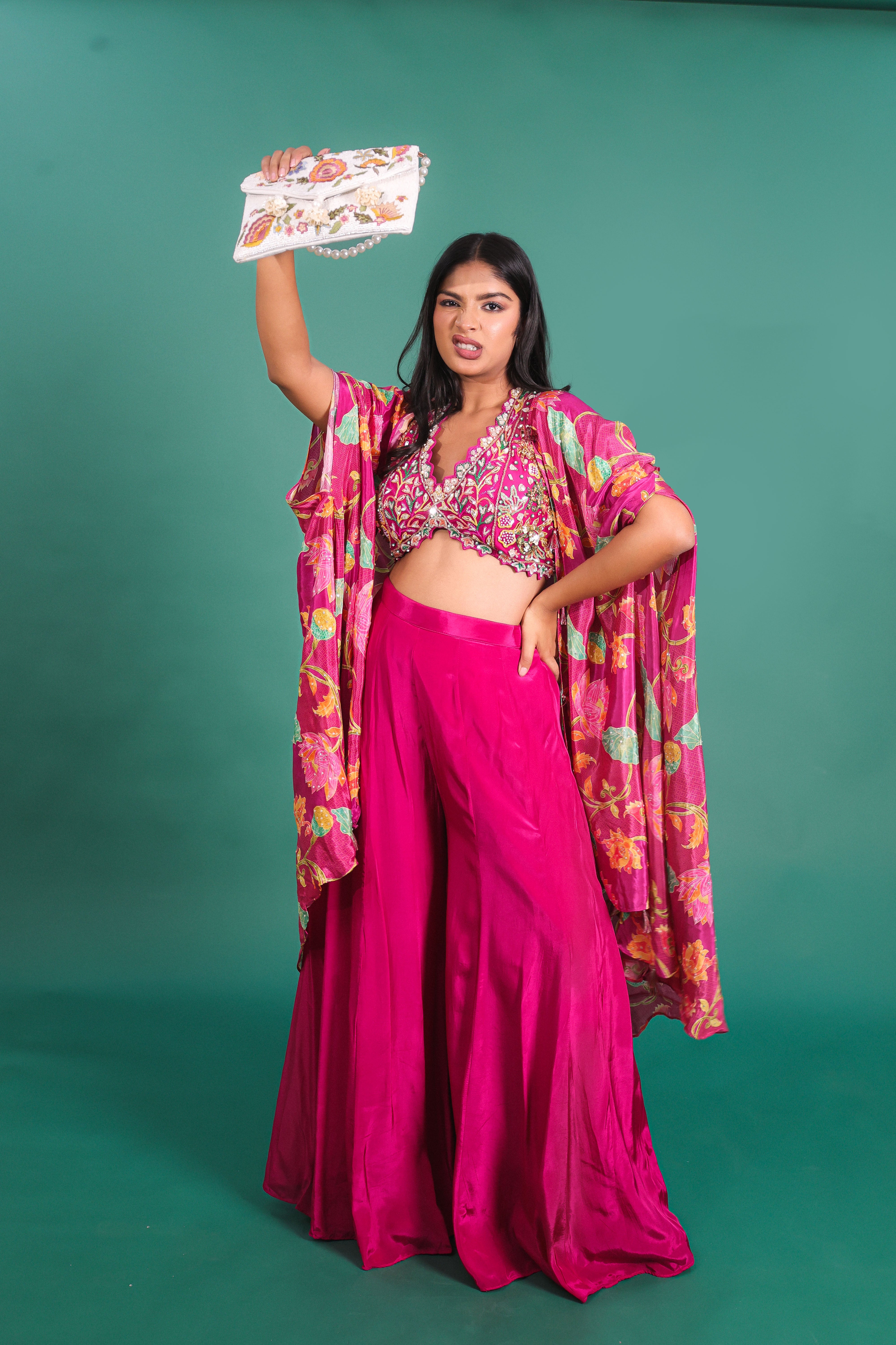 Luxe cape 3 piece set