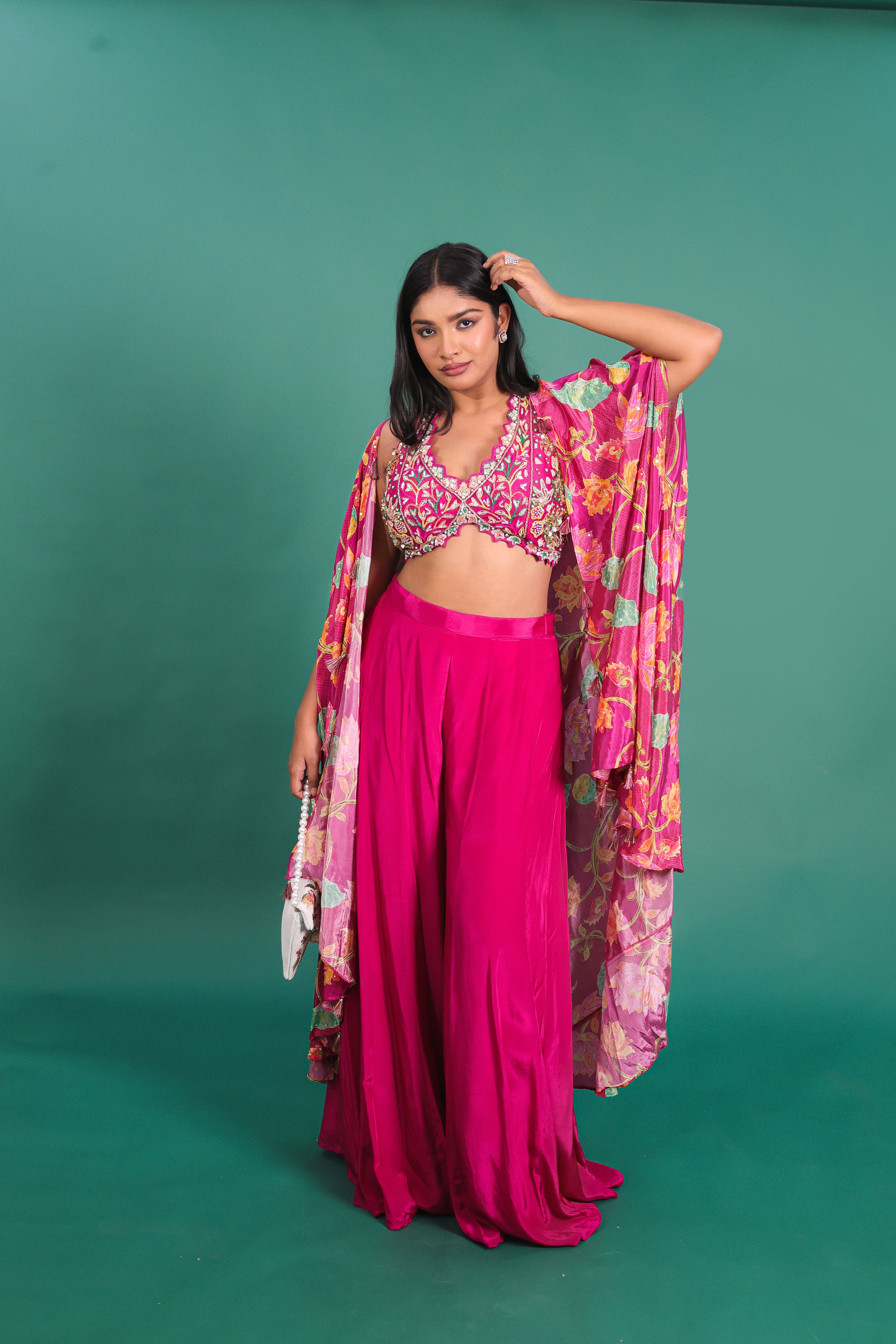 Luxe cape 3 piece set