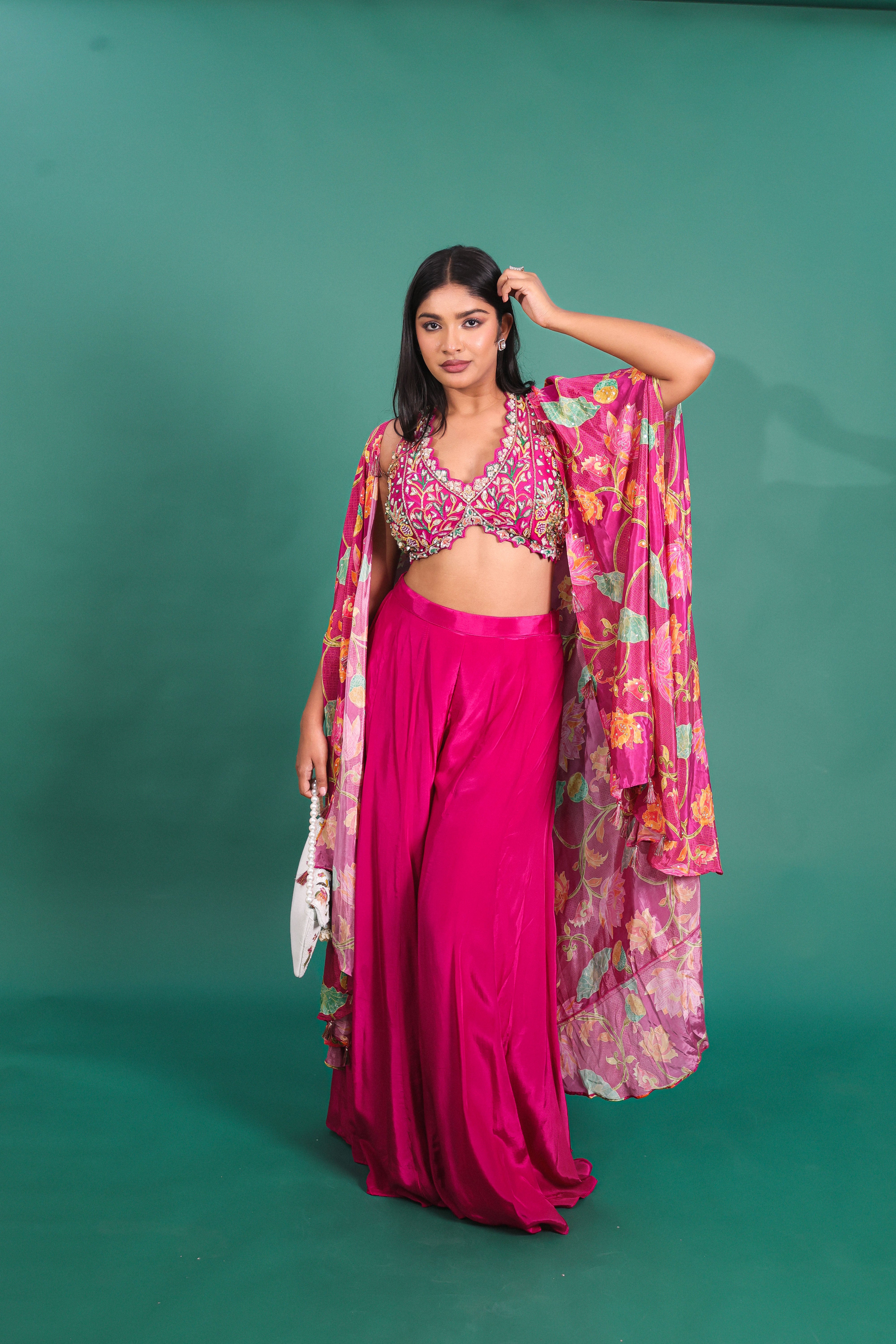 Luxe cape 3 piece set