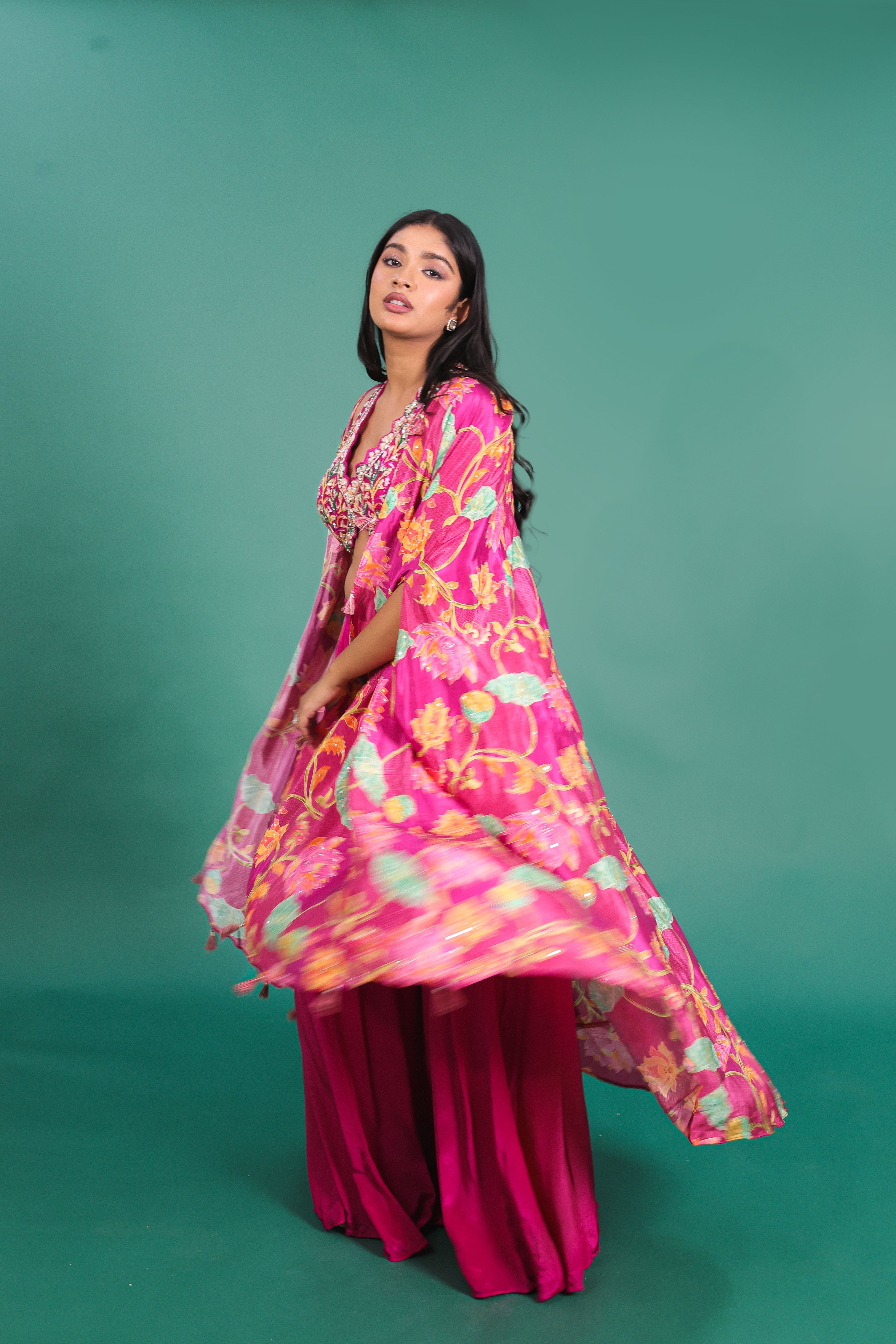 Luxe cape 3 piece set
