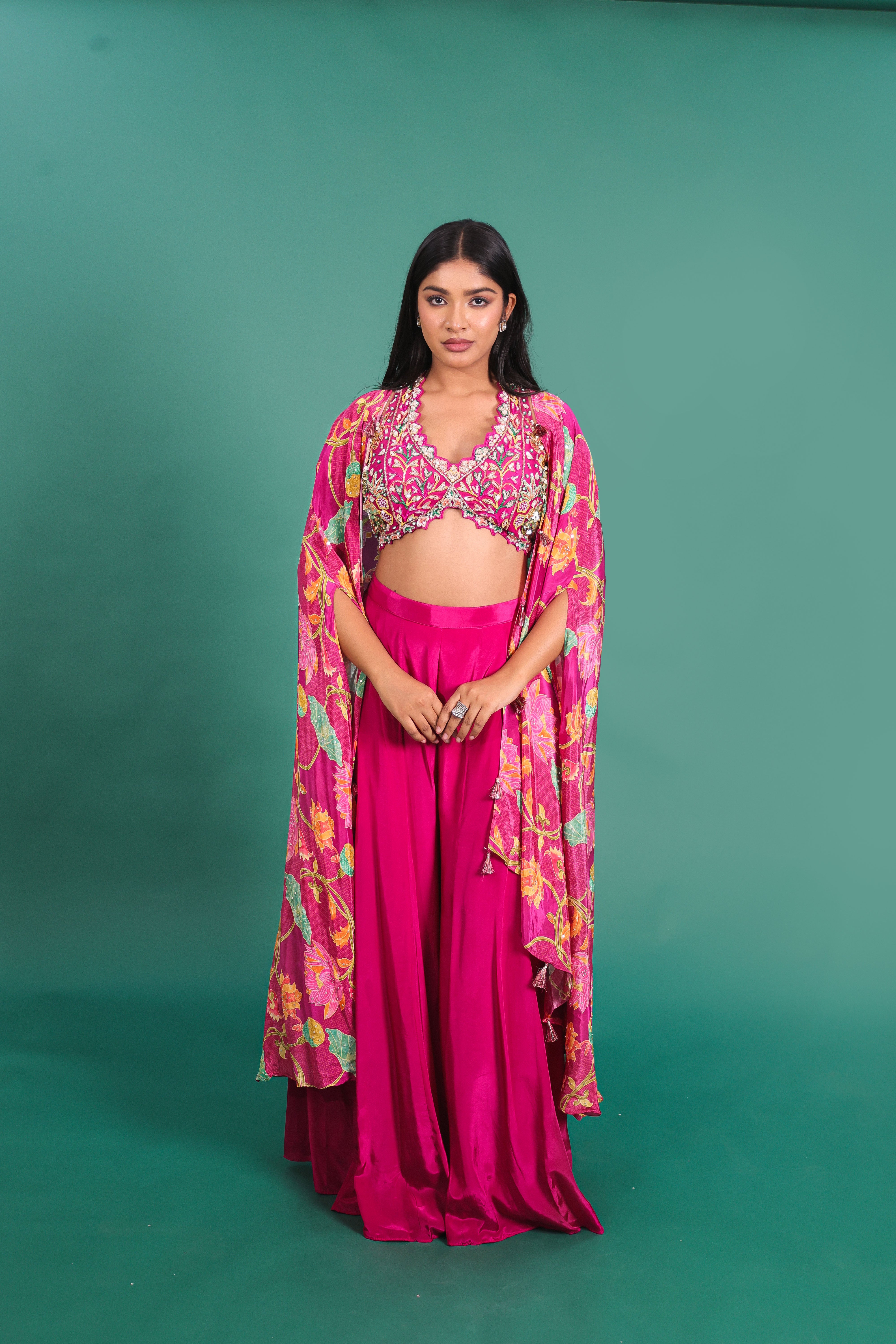Luxe cape 3 piece set