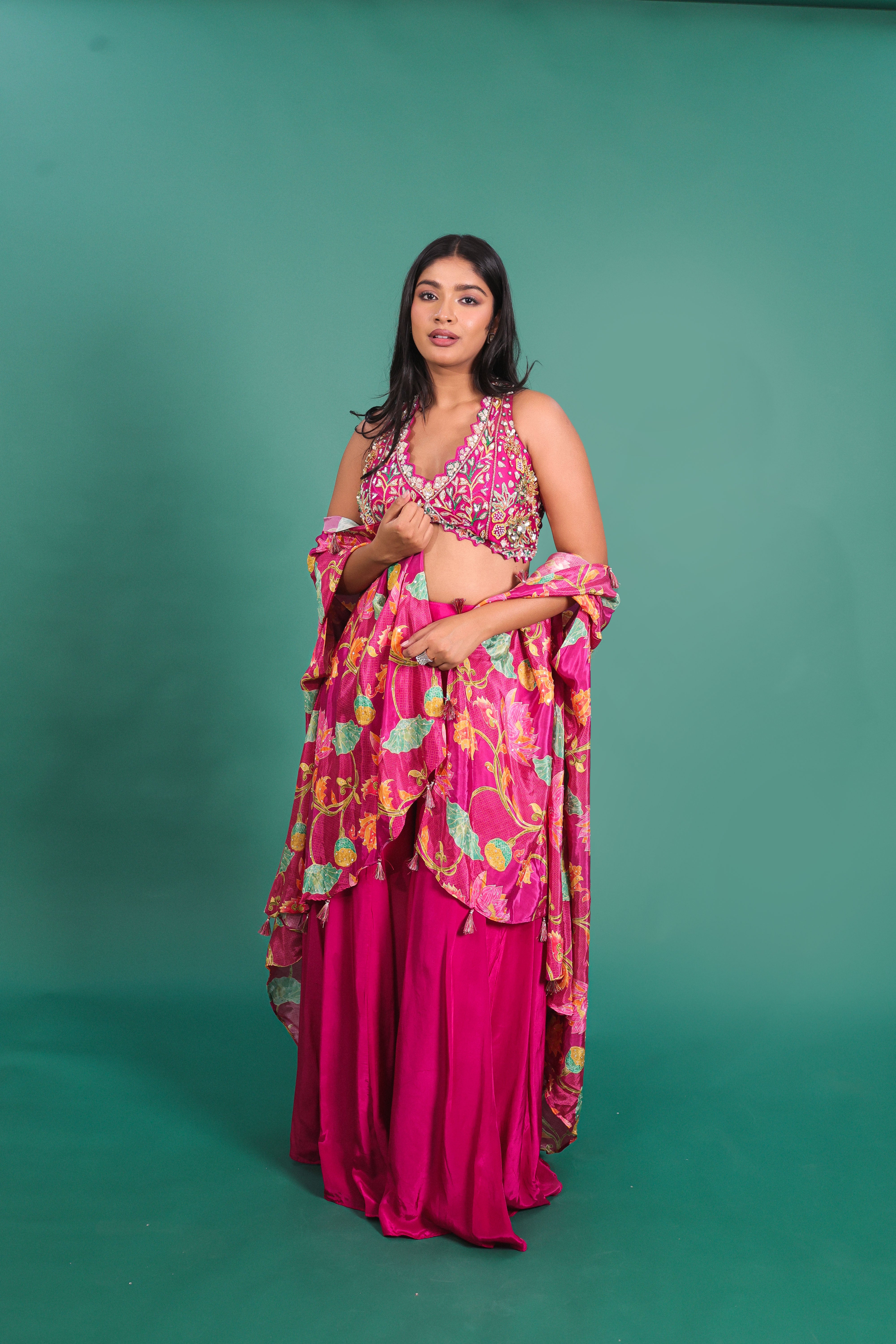 Luxe cape 3 piece set
