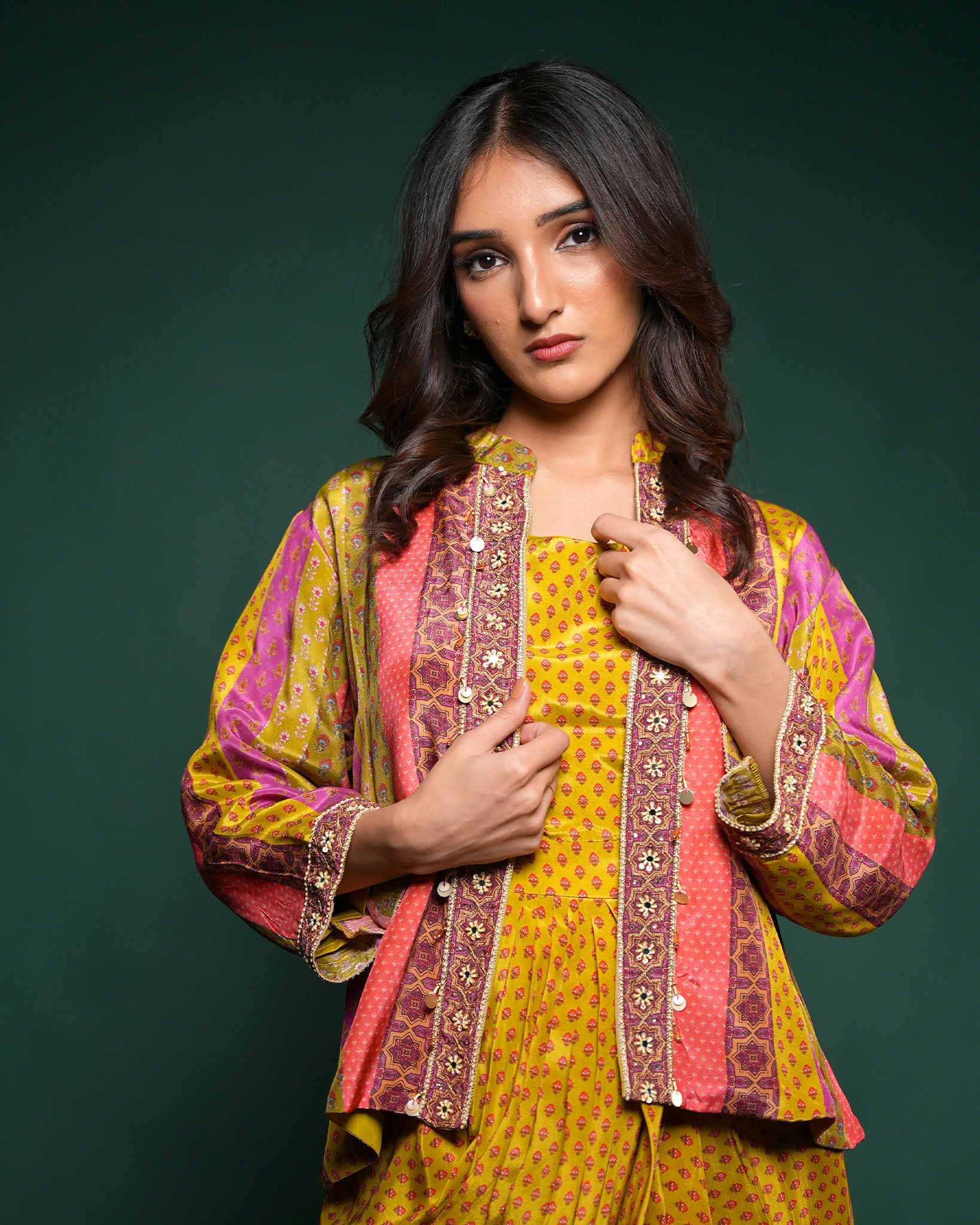 Printed royale layer set