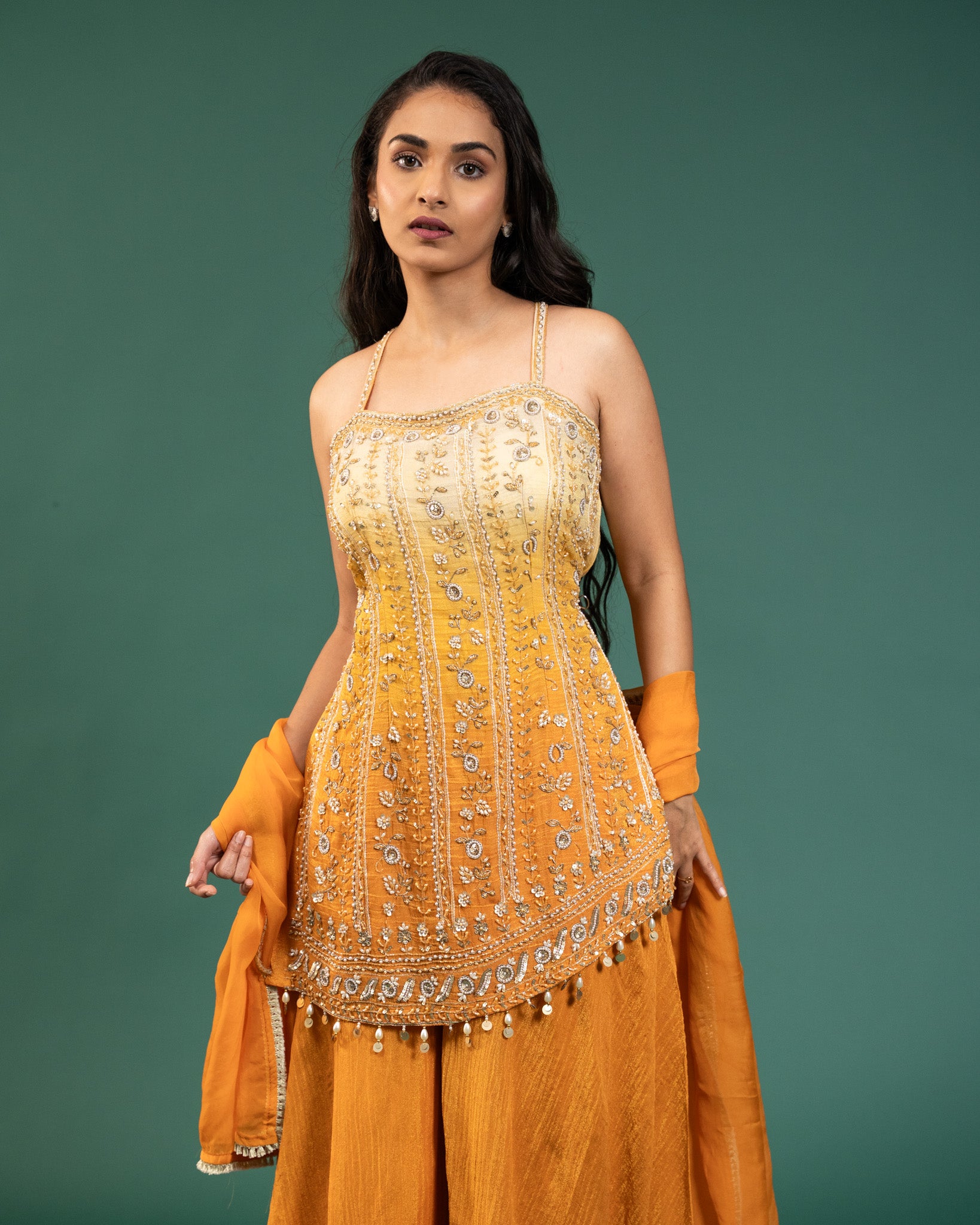 MODERN SHARARA SET