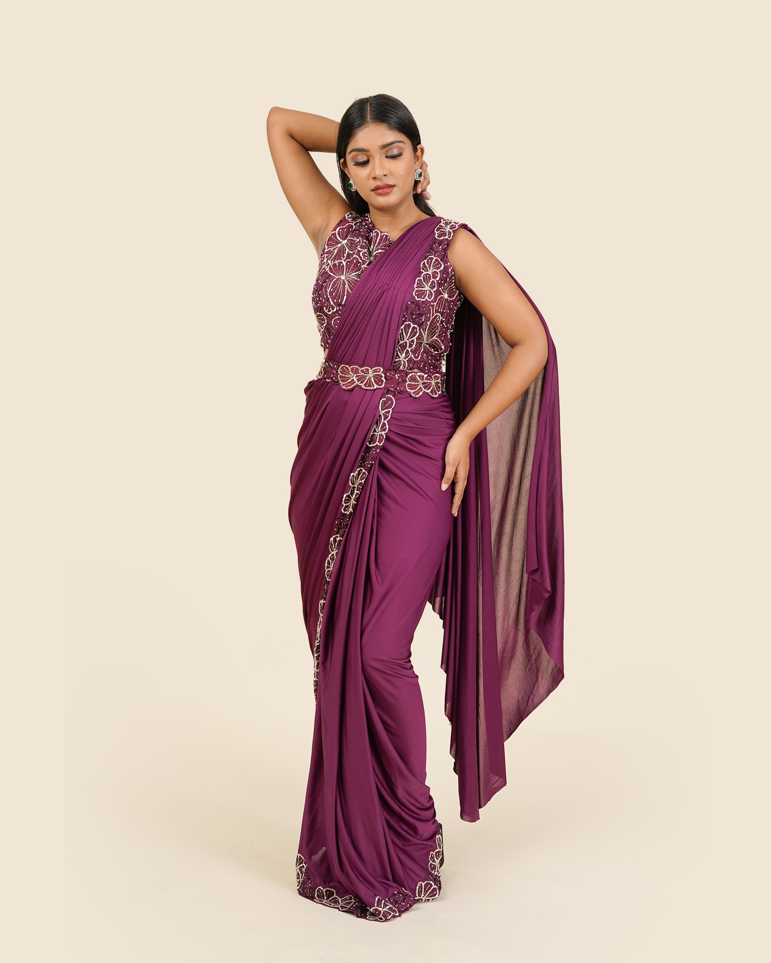 drape saree