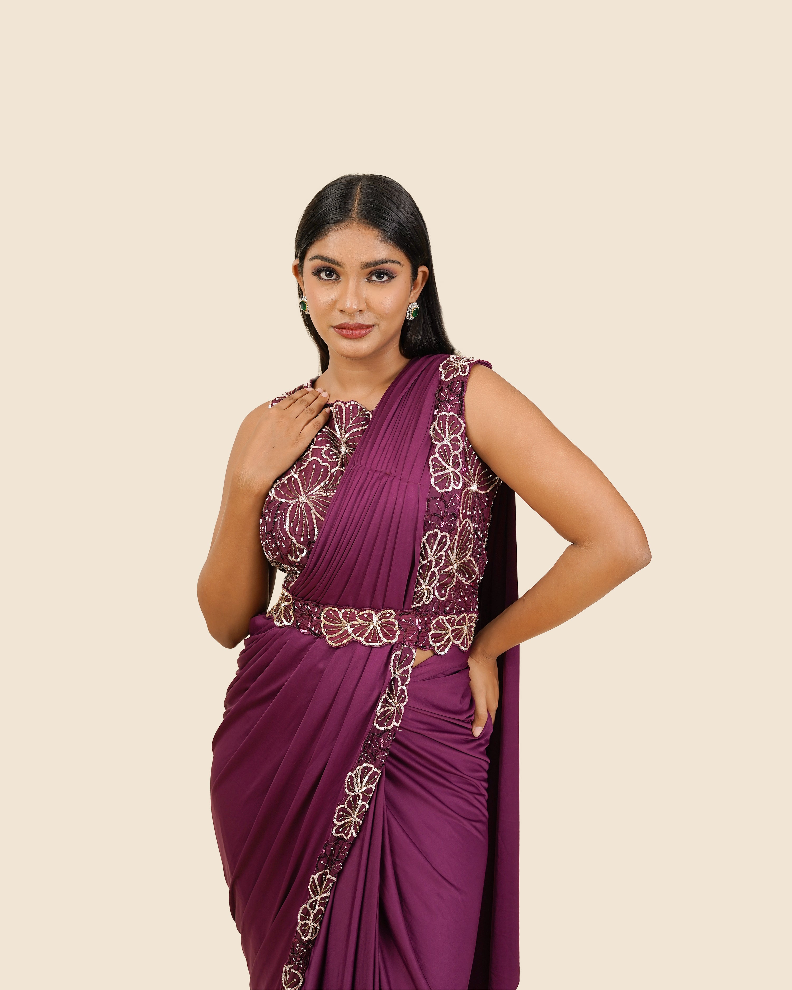 drape saree