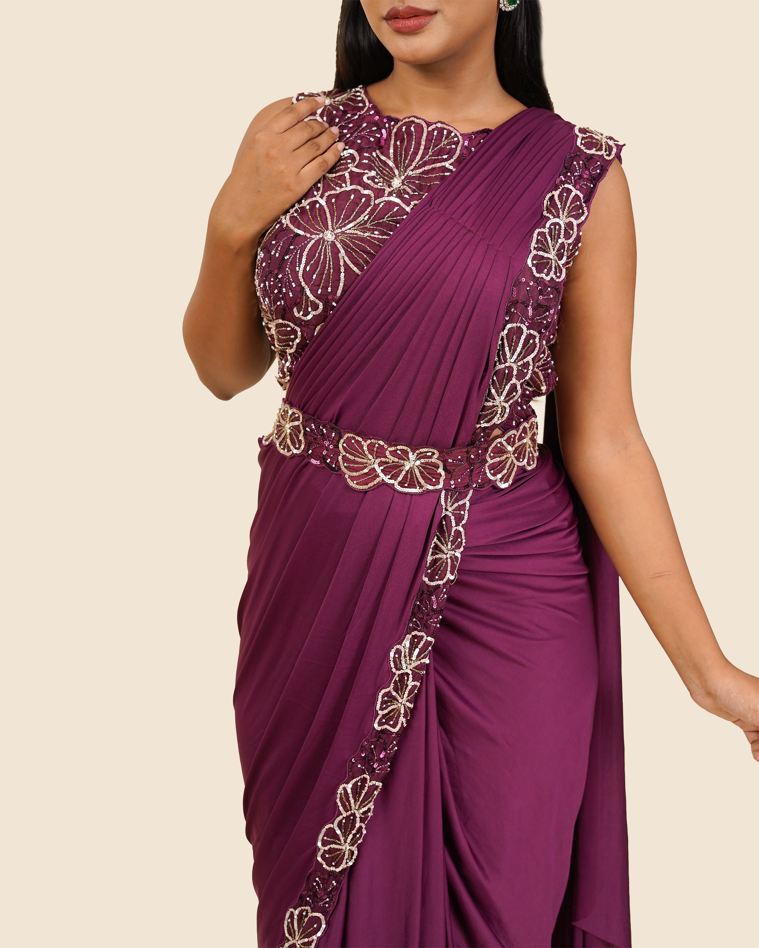 drape saree