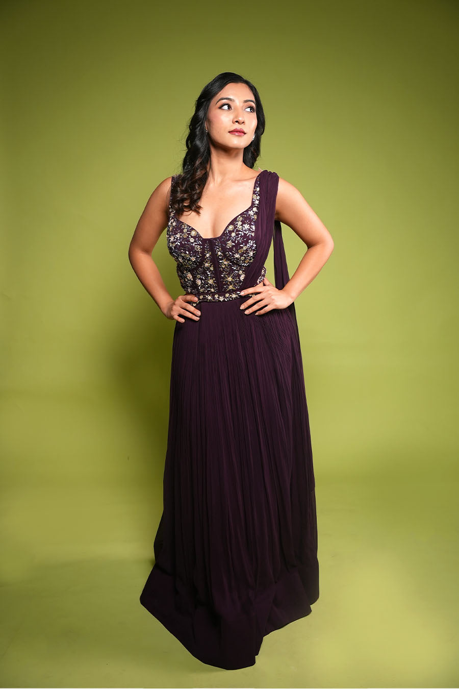 Modern gown